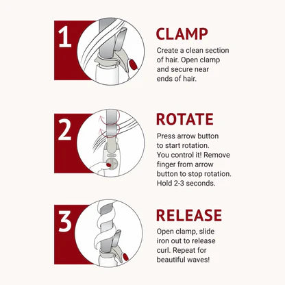 Fifaytech™ Sequin curling Iron