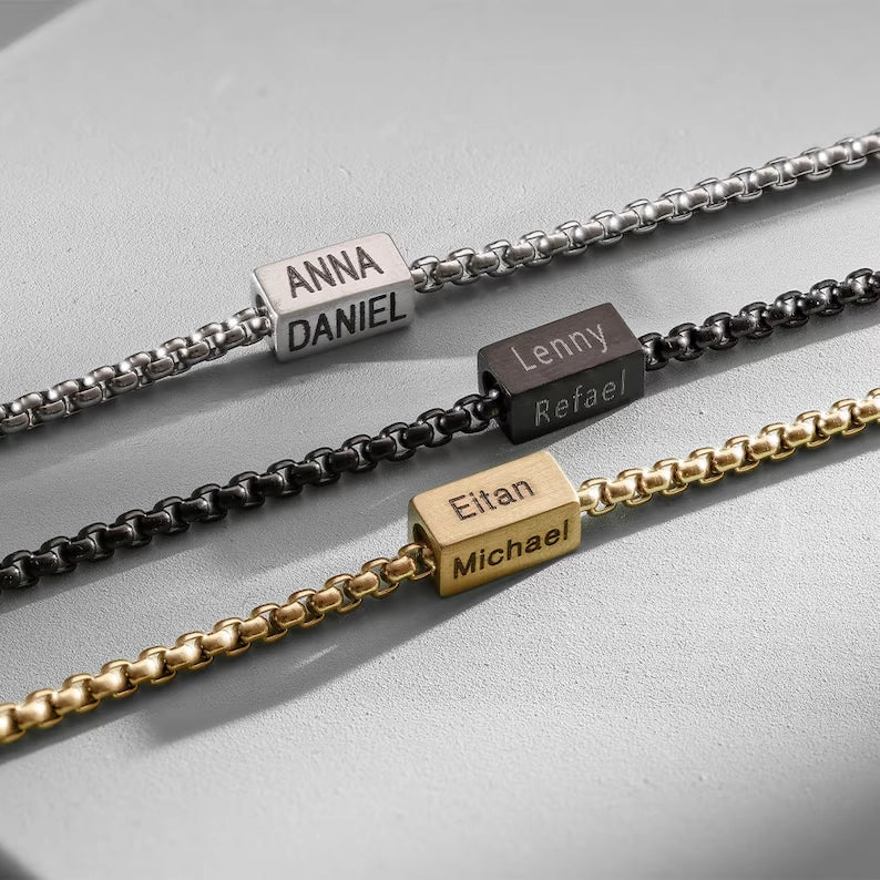 Fifaytech™ Custom Dad Bracelet With Kids Name