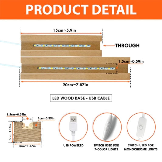 Fifaytech™ Custom Mother's Day Night Light