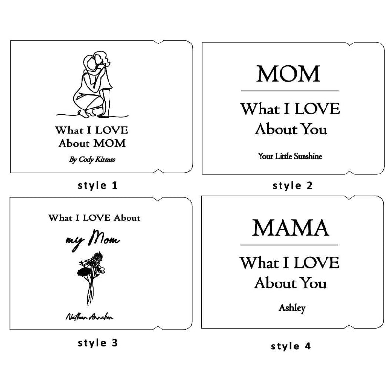 Fifaytech™ What I Love About You,Mom.