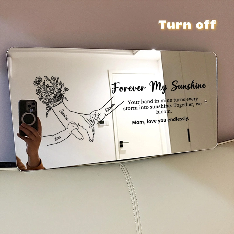 Fifaytech™ Mom and Child Personalized Mirror Light