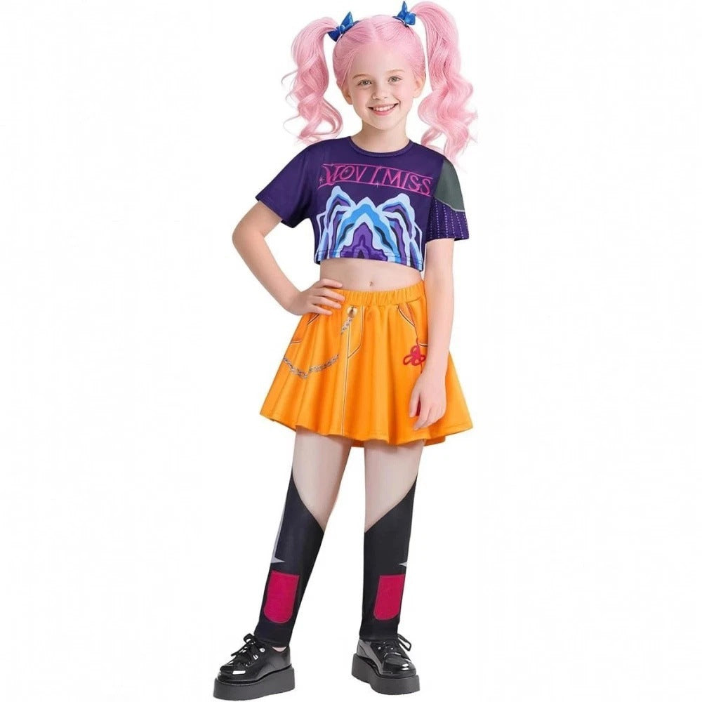 Fifaytech™ Halloween K-Pop Rumi Girls' Costume Set