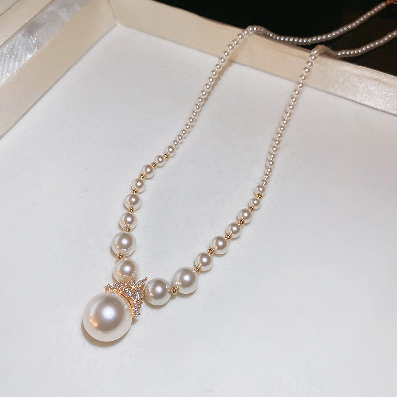 Fifaytech™ Pearl necklace set