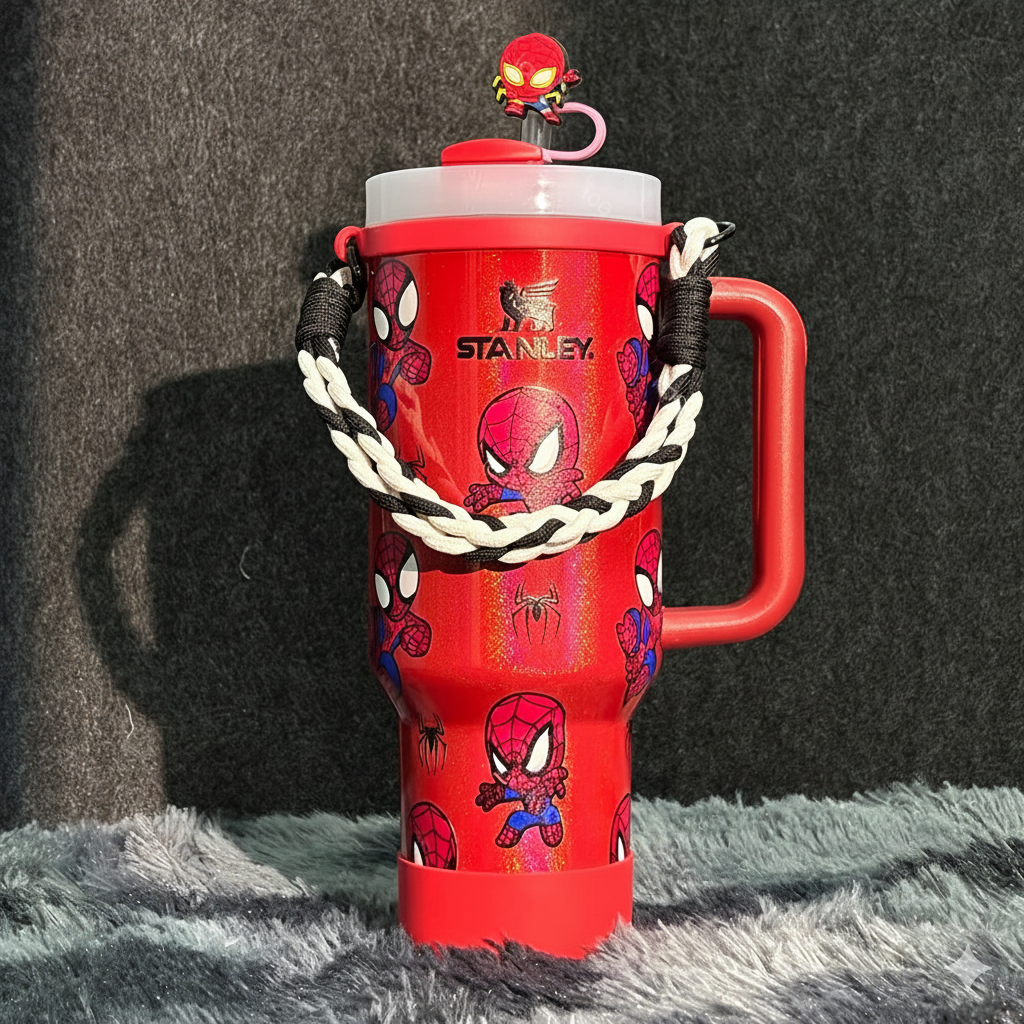 Fifaytech™ Spidey Man 40oz Tumbler(Accessories not included)