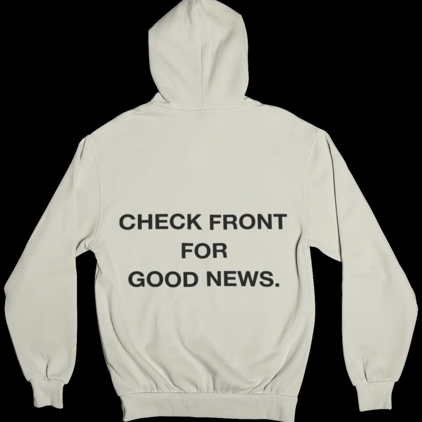 Fifaytech™ Check Front" Sand Premium Hoodie