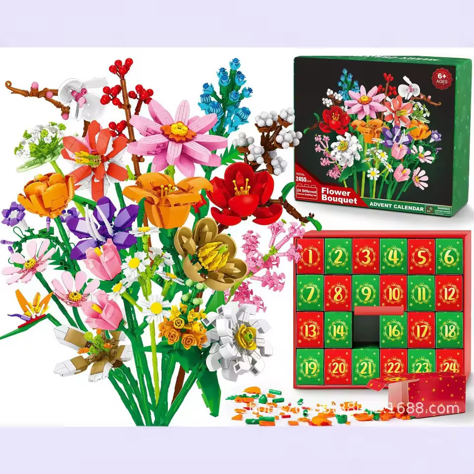 Flower Bouquet Advent Calendar