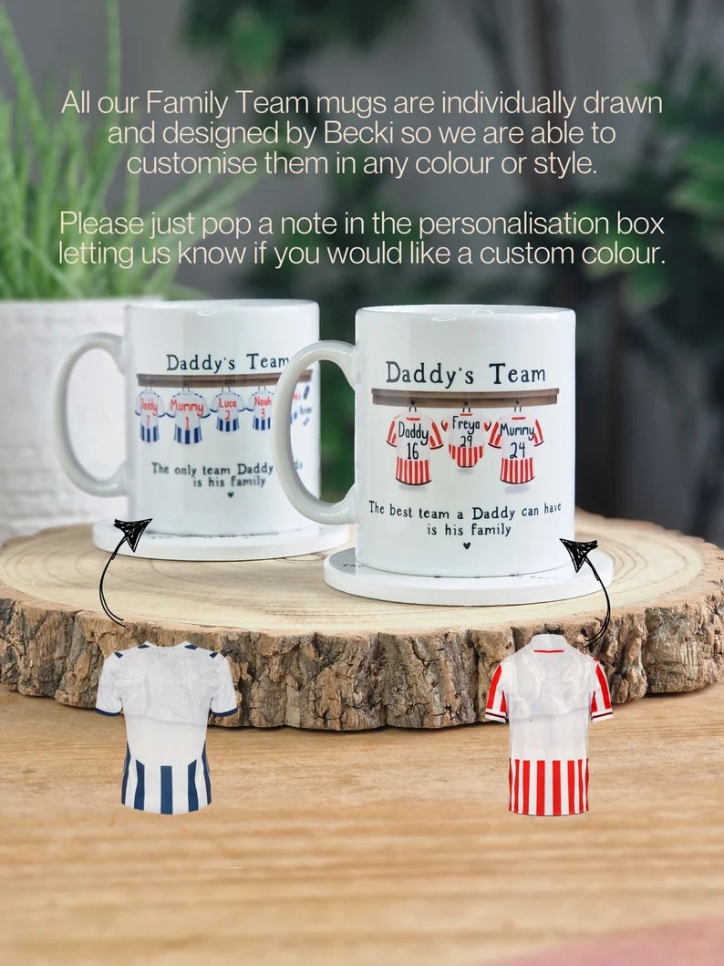 Fifaytech™ dads football team mug