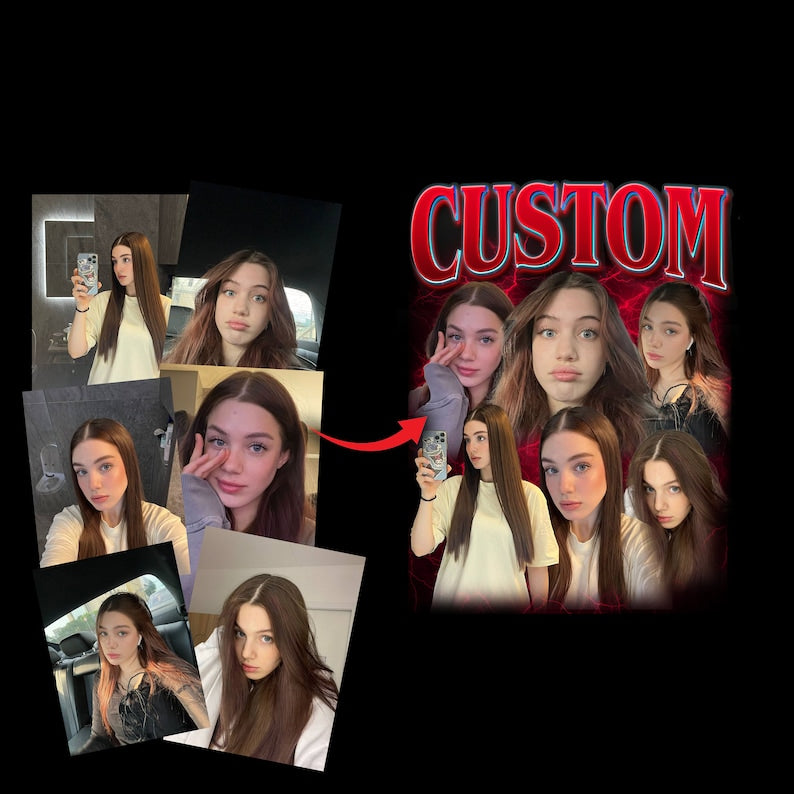 Fifaytech™ Custom Photo & Text Blanket Wedding Birthday