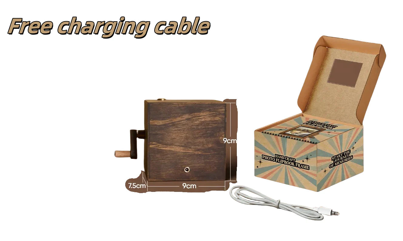 Fifaytech™ Customized Photo Mechanical Flipbook Frame