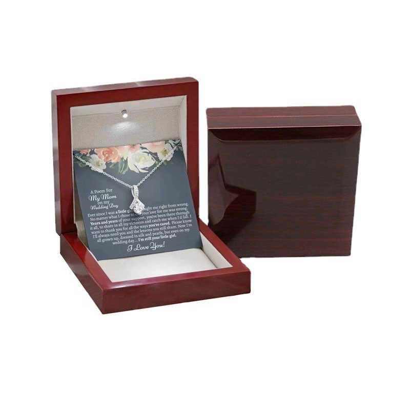 Fifaytech™ Burgundy Wooden Gift Box