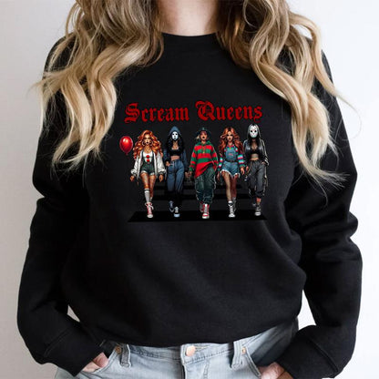 Fifaytech™ Halloween Characters  Scream Queens Shirt