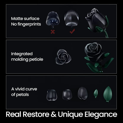 Fifaytech™ Roses Bouquet Building Block Set