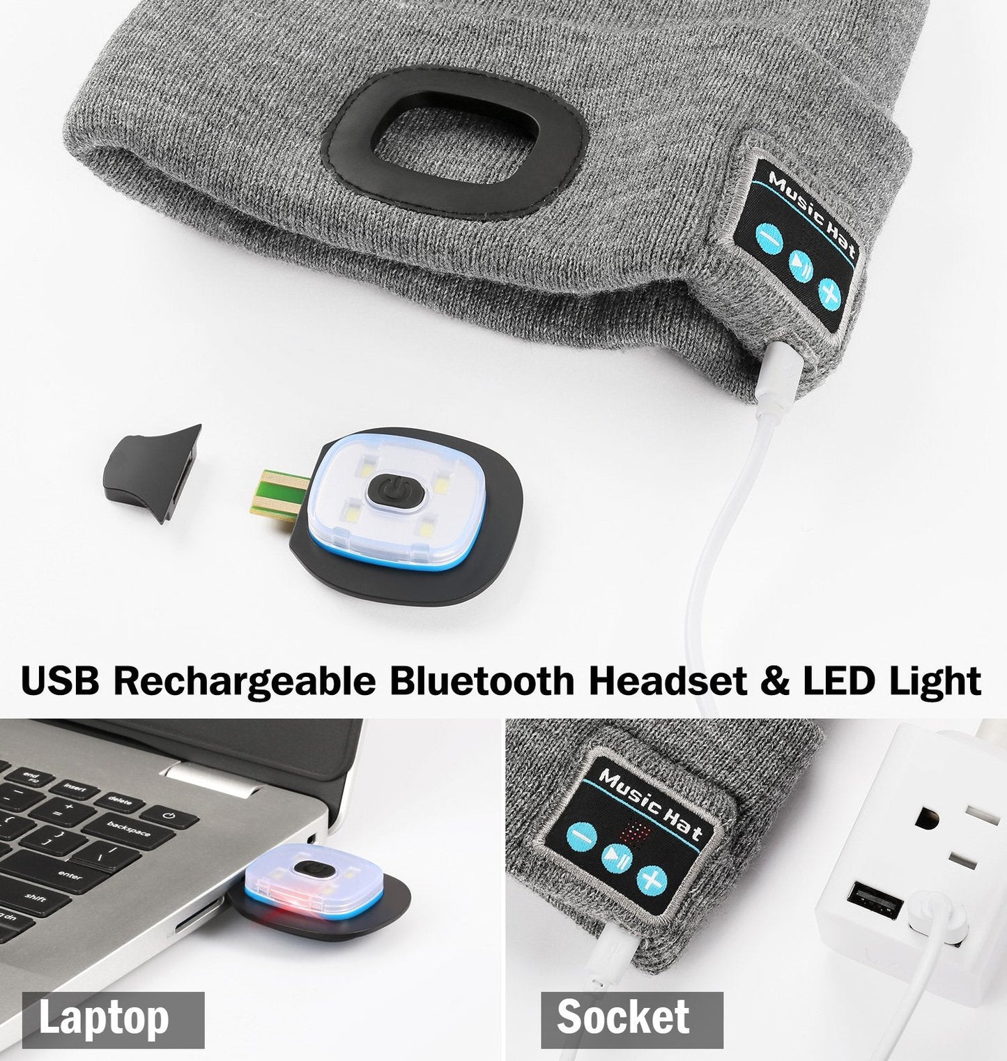 Fifaytech™ 3-in-1 Function Bluetooth Beanie