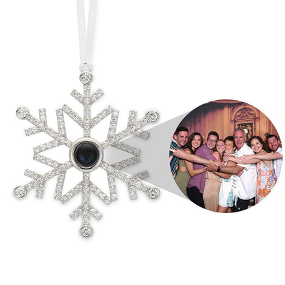 Fifaytech™ Personalized Snowflake Photo Ornament-🔥Buy 1 get 1 free