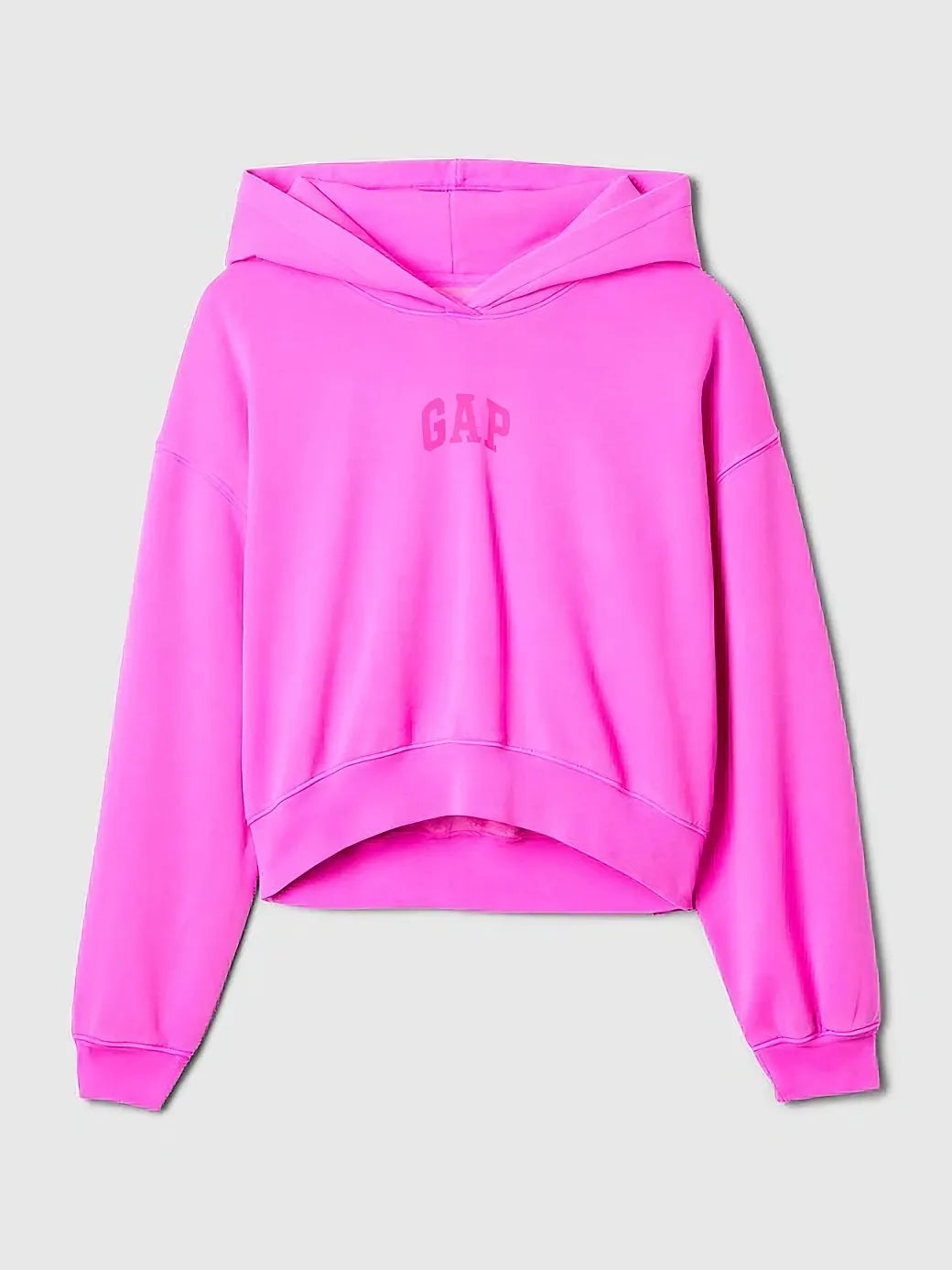 Fifaytech™ Pink Arch Crop Hoodie