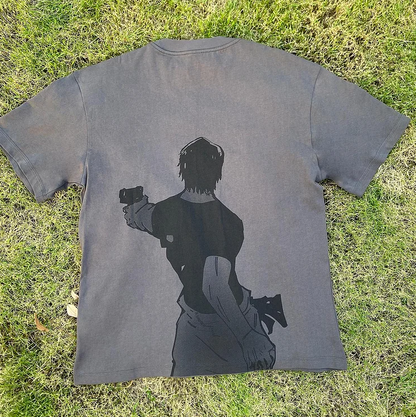 Fifaytech™ Tragic Destiny Toji Riko Spray-painted T-shirt