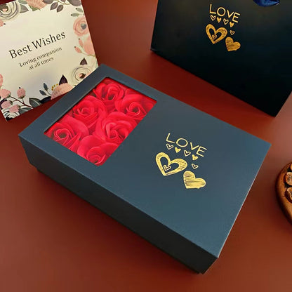 Fifaytech™ Azure Everlasting Flower Gift Box