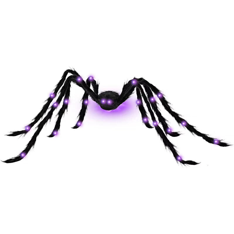 Fifaytech™ Halloween Purple Lighted Spider Web-🔥Limited-time offer！