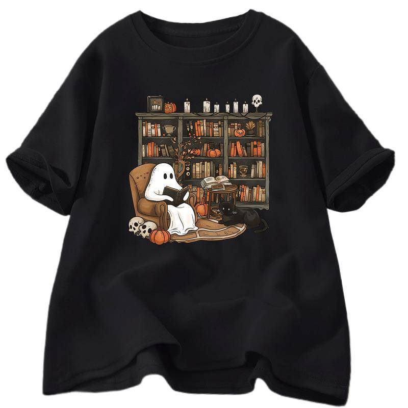 Fifaytech™ Retro Ghost Reading Books Sweatshirt