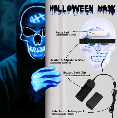Fifaytech™ 2025 New Halloween LED Mask