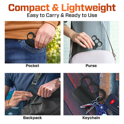 Fifaytech™ Female safety high power electric shock ring