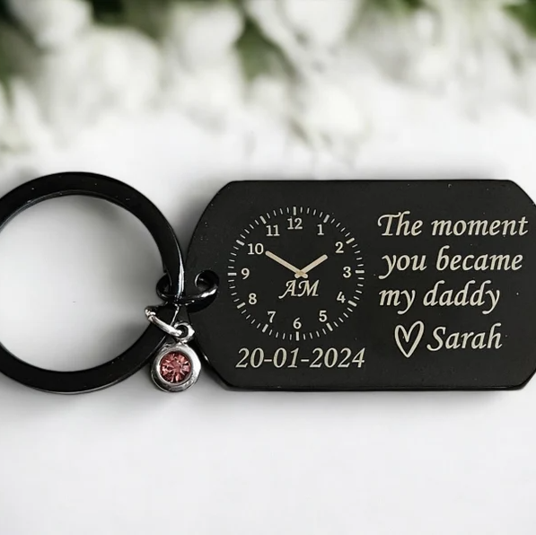 Fifaytech™ Personalised Daddy Photo Keyring