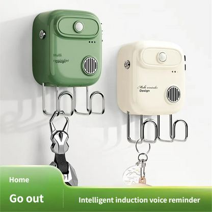 Fully intelligent voice reminder to leave