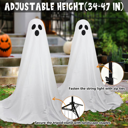 Fifaytech™ 2 Packs Halloween Decorations Outdoor