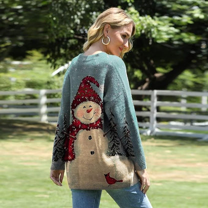 Fifaytech™ Ugly Holiday Sweater With Christmas Snowman
