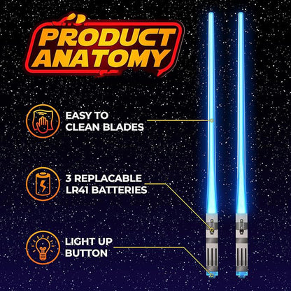 Fifaytech™ Lightsaber Chopsticks