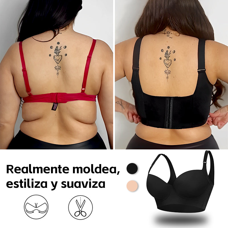 🔥🔥Compra 1 y llévate 1 gratis: sujetador push-up que suaviza la espalda 