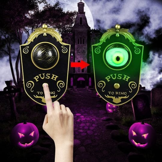 Fifaytech™ Halloween Demon One-eyed Doorbell-🔥Limited-time offer!