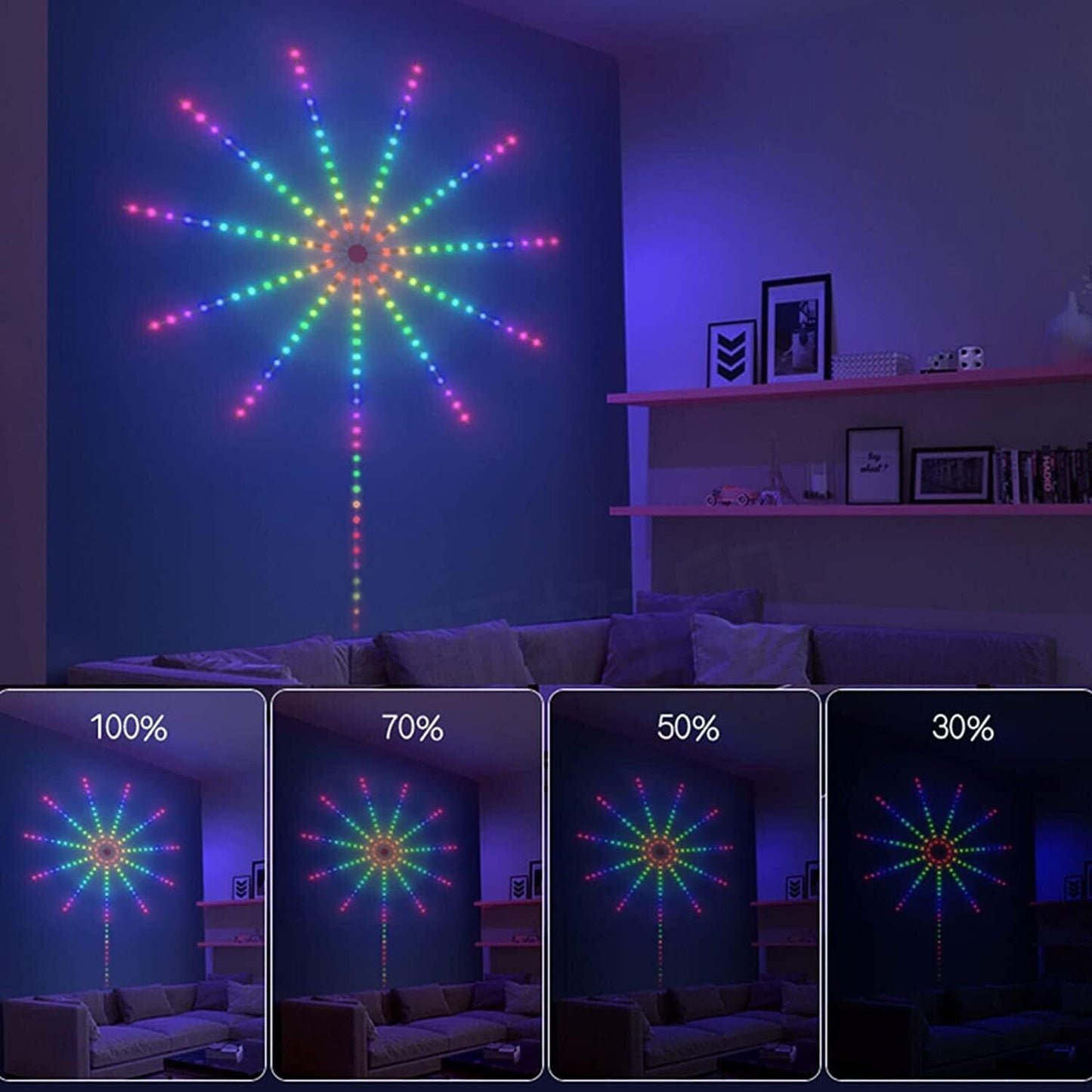 Fifaytech™ LED Light Strip DIY Firework