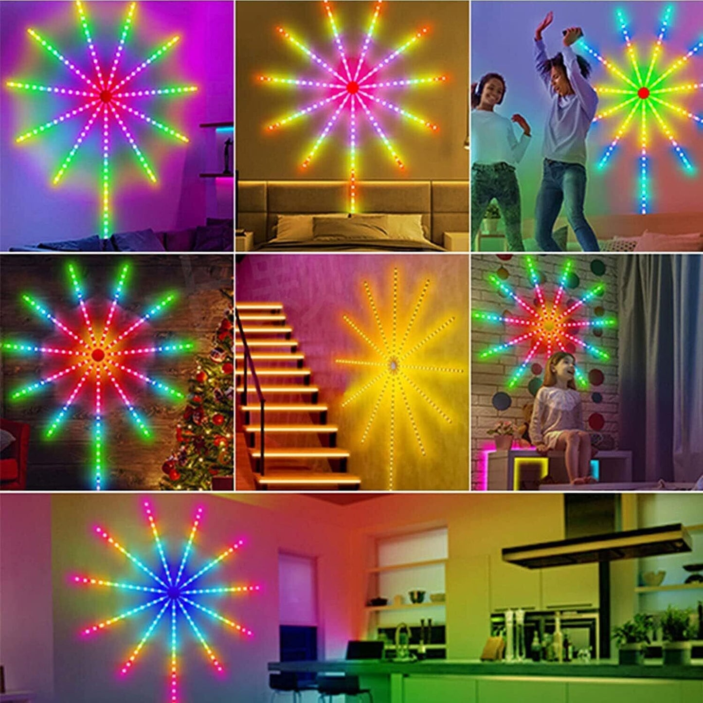 Fifaytech™ LED Light Strip DIY Firework