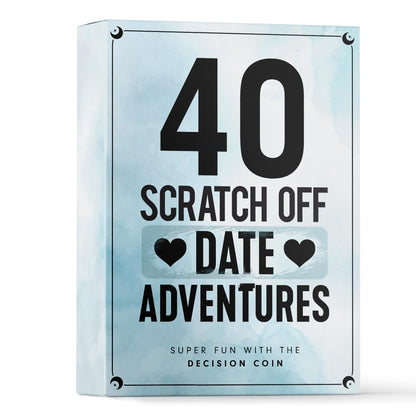 Fifaytech™ 40 Fun and Romantic Scratch Off Date Adventure Ideas