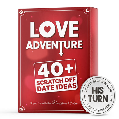 Fifaytech™ 40 Fun and Romantic Scratch Off Date Adventure Ideas