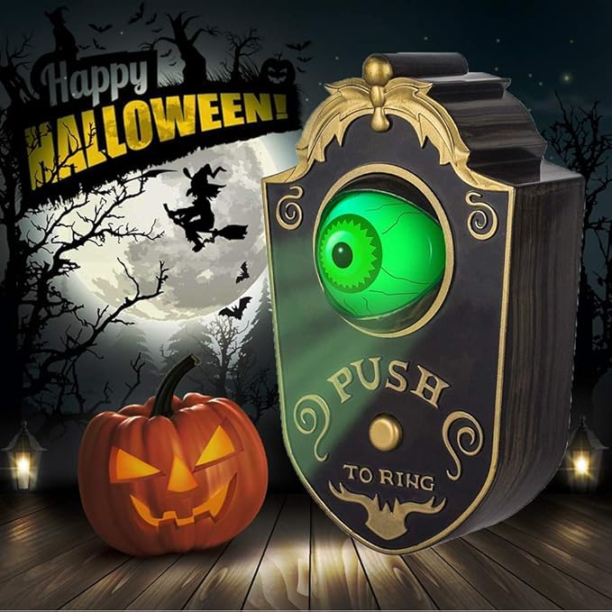 Fifaytech™ Halloween Demon One-eyed Doorbell-🔥Limited-time offer!