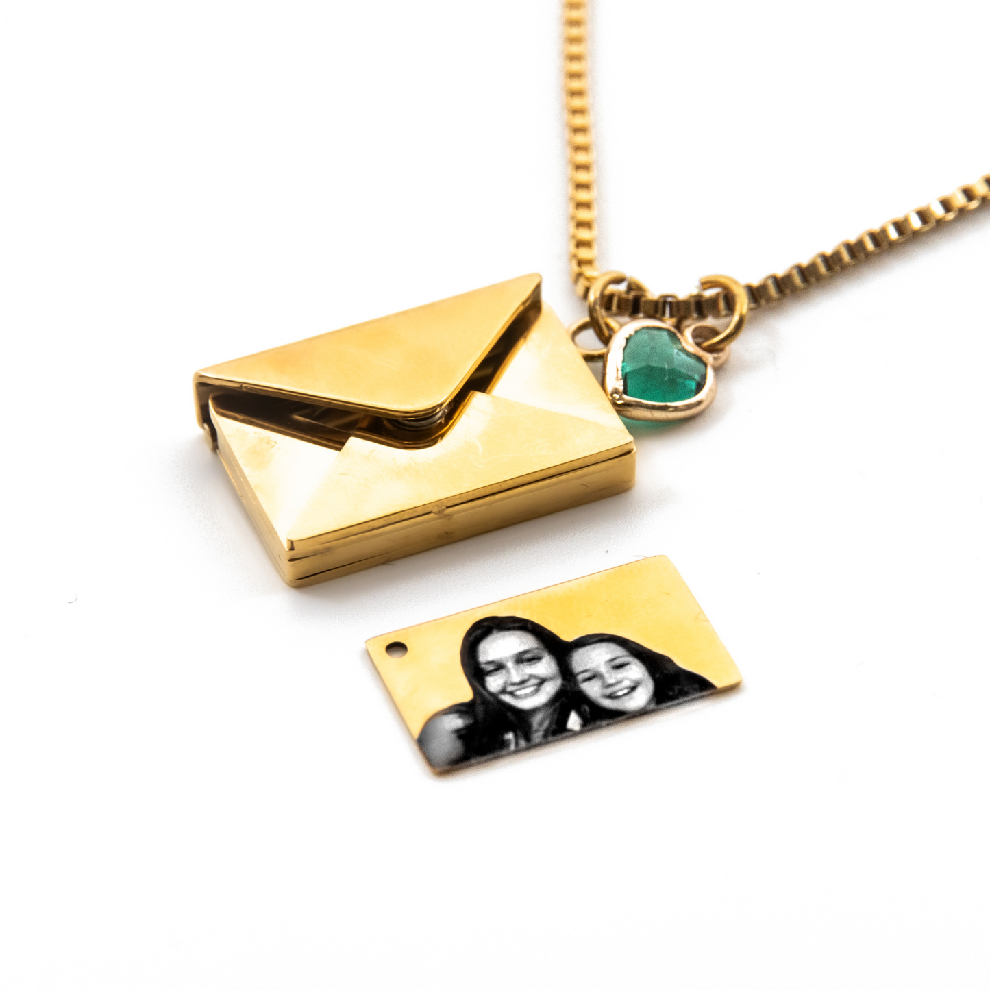 Fifaytech™ Memorial Photo Necklace - Letter