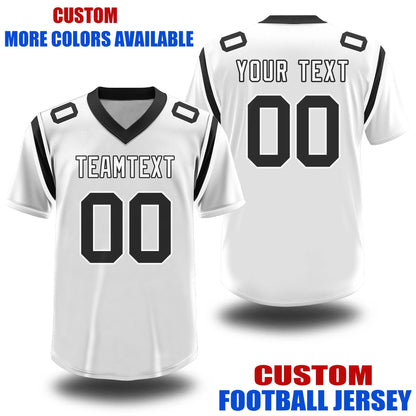 Fifaytech™ Custom Football and Rugby White Jerseys