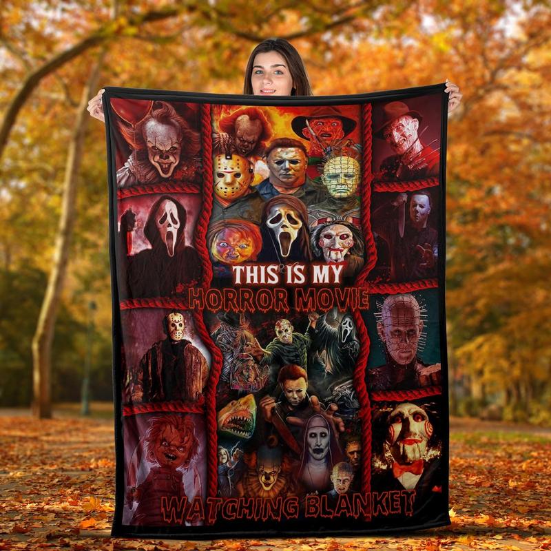 Fifaytech™ Halloween Horror Movie Blanket