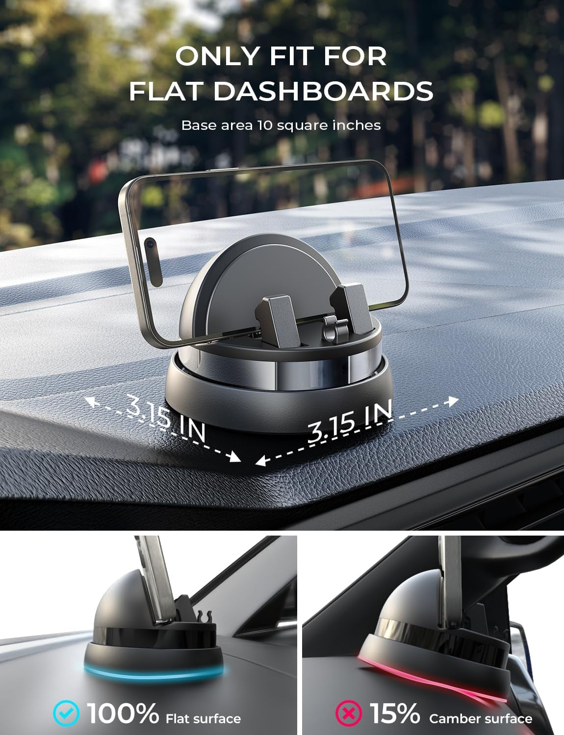 Fifaytech™ Car Phone Holder 360