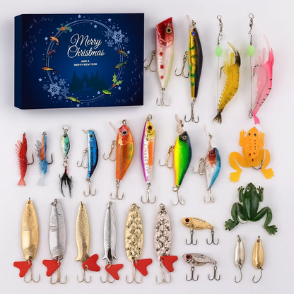 Fishing Lure Advent Calendar