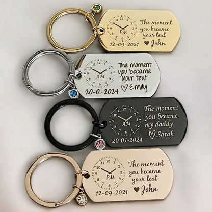 Fifaytech™ Personalised Daddy Photo Keyring