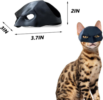 Fifaytech™ Halloween Black Catbat Mask for Cats