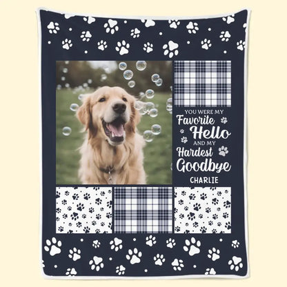 Fifaytech™ Memorial Personalized Custom Blanket