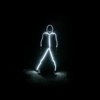 Fifaytech™ Kids/Adult LED stickman costume