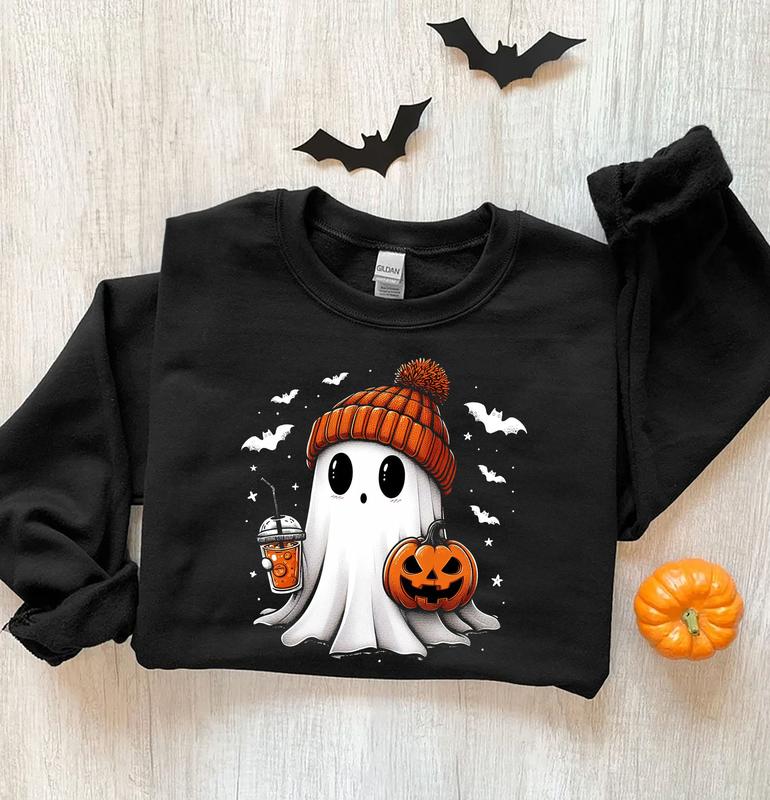 Fifaytech™ Bougie Ghost Shirt,halloween Sweater