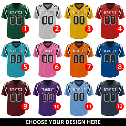 Fifaytech™ Custom Football and Rugby Green Jerseys