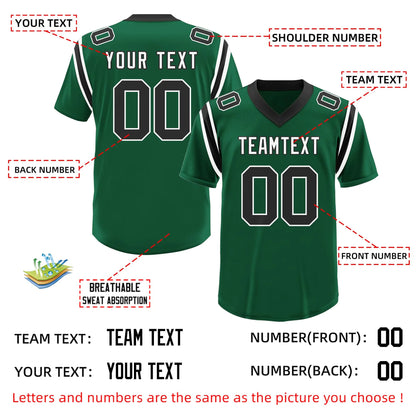 Fifaytech™ Custom Football and Rugby Green Jerseys