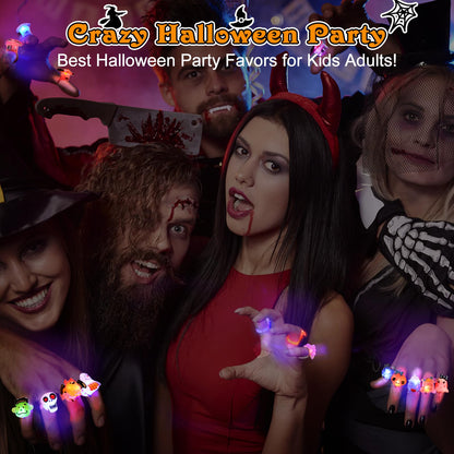 Fifaytech™ Halloween LED Rings for Kids(50PCS)